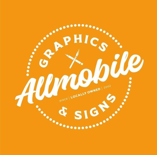 Allmobile Graphics & Signs, locally owned since 2002.